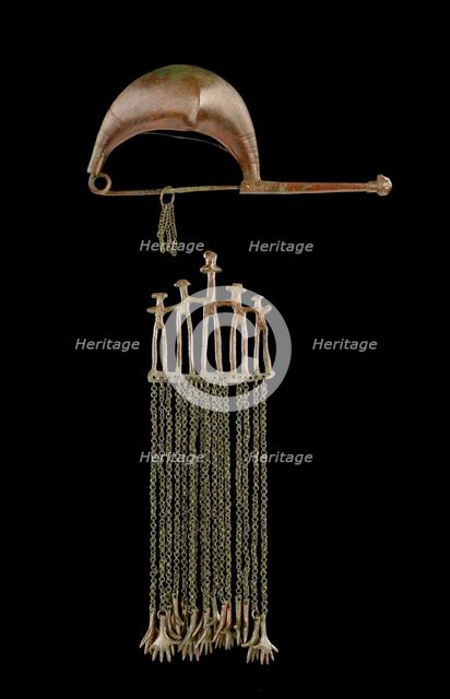 Fibula, 7th century BC. Artist: Unknown.