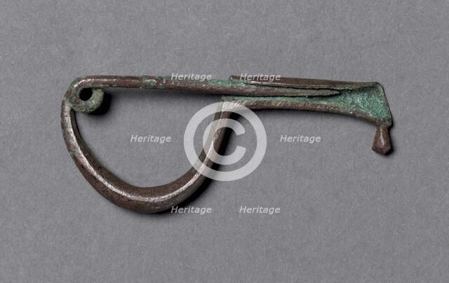 Fibula, 900-700 BC. Creator: Unknown.