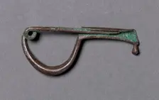 Fibula, 900-700 BC. Creator: Unknown