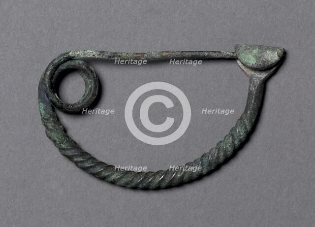 Fibula, c. 900-800 BC. Creator: Unknown.