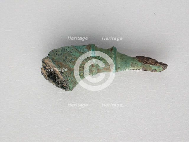 Fibula Fragment, Geometric Period (800-600 BCE). Creator: Unknown.