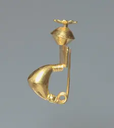 Fibula (Pin), 400-200 BC. Creator: Unknown
