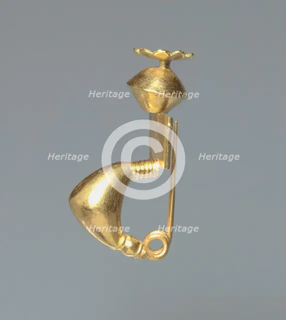 Fibula (Pin), 400-200 BC. Creator: Unknown.