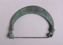 Fibula with Solar Design, c. 700-675 BC. Creator: Unknown