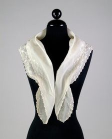 Fichu, American, 1830-40. Creator: Unknown