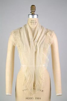 Fichu, American, ca. 1880. Creator: Unknown