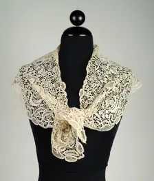 Fichu, British, ca. 1850. Creator: Unknown