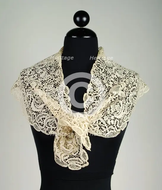 Fichu, British, ca. 1850. Creator: Unknown.