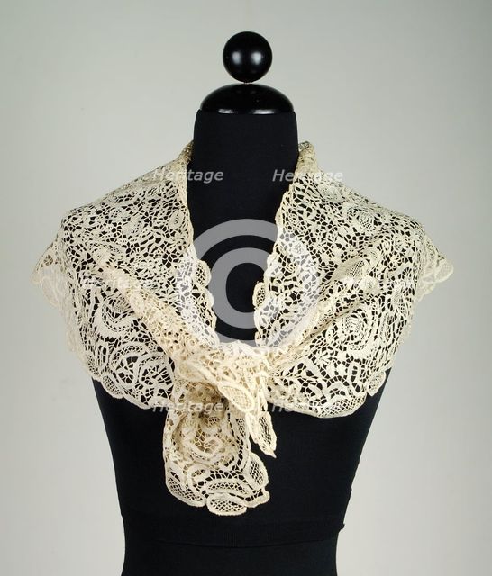 Fichu, British, ca. 1850. Creator: Unknown.