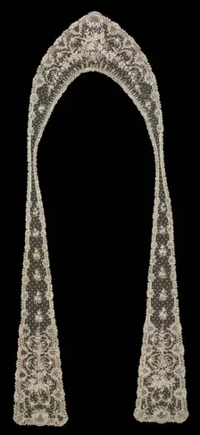 Fichu, c. 1875-1880. Creator: Unknown