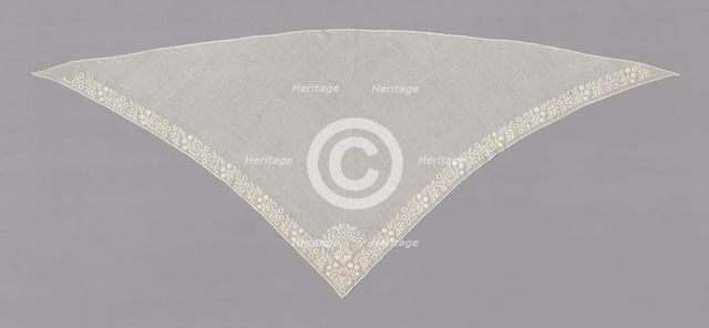 Fichu, England, Late 18th century. Creator: Unknown.