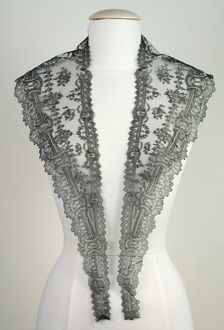 Fichu, French, mid-19th century. Creator: Unknown