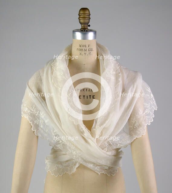 Fichu, French, ca. 1793. Creator: Unknown.