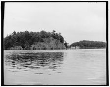 Fiddler's Elbow, Thousand Islands, (1902?). Creator: William H. Jackson