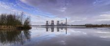 Fiddler's Ferry Power Station, Cuerdley, Warrington, 2021. Creator: James O Davies