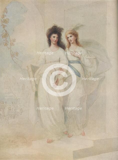 'Fidelia and Speranza', 1784. Artist: Benjamin West.