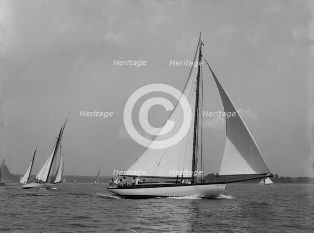 Fidelio and Hussar, 1898 July 4. Creator: John S Johnston.