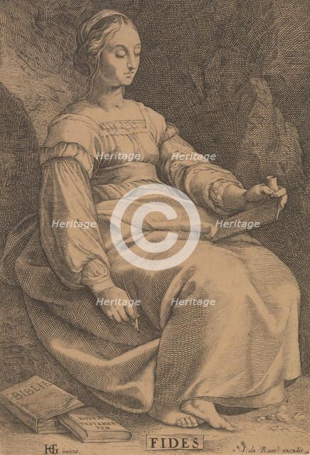 Fides (copy), late 17th century. Creator: Anon.