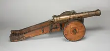 Field Cannon with Carriage, Europe, c. 1650. Creator: Unknown