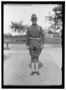 Field Artillery, between 1910 and 1917. Creator: Harris & Ewing