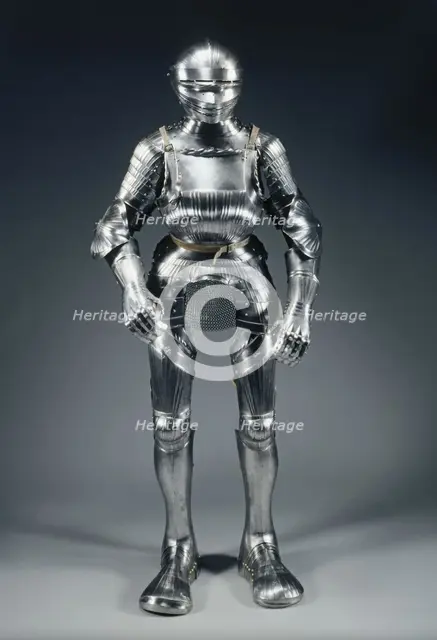 Field Armor in Maximilian Style, c. 1510-1515. Creator: Unknown.