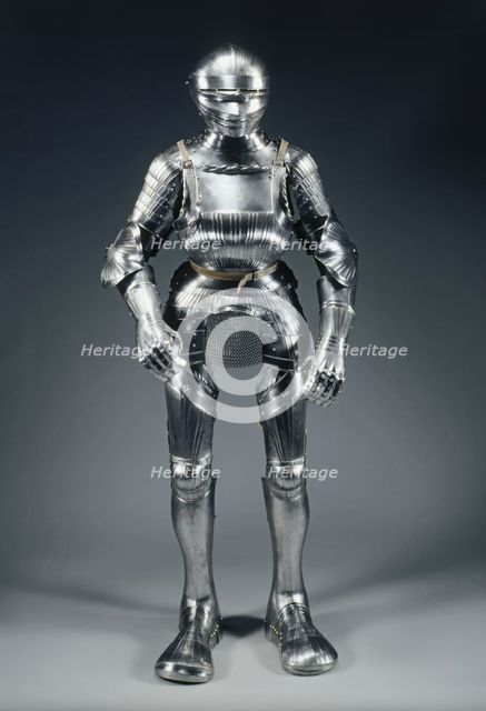 Field Armor in Maximilian Style, c. 1510-1515. Creator: Unknown.