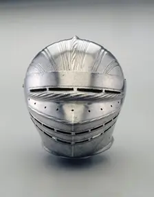 Field Armor in Maximilian Style: Helmet, c. 1510-1515. Creator: Unknown