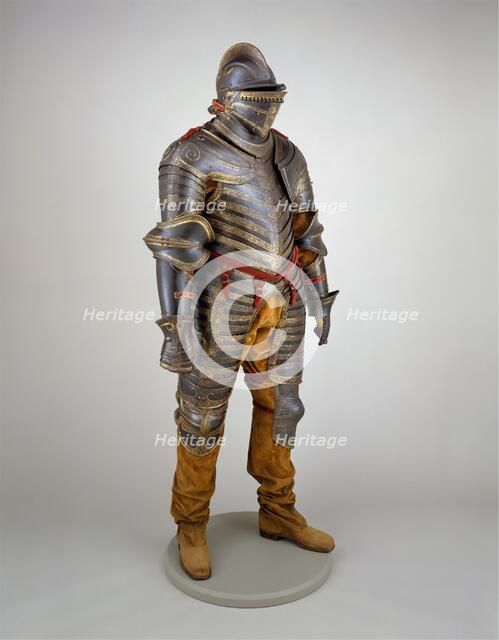 Field armour of King Henry VIII of England (reigned 1509-47), Italian, Milan or Brescia, ca. 1544. Creator: Unknown.