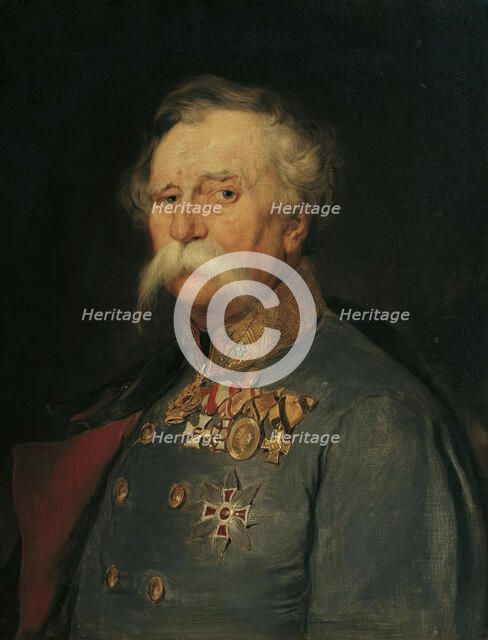 Field engineer Franz von Hauslab, 1875. Creator: Hans Canon.