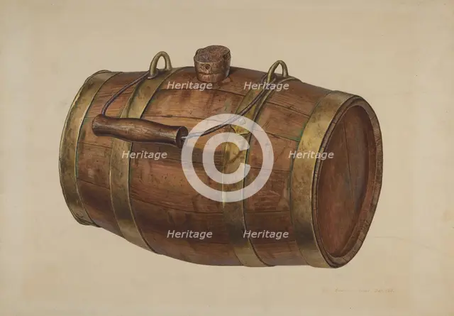 Field Keg, c. 1939. Creator: Edward L Loper.