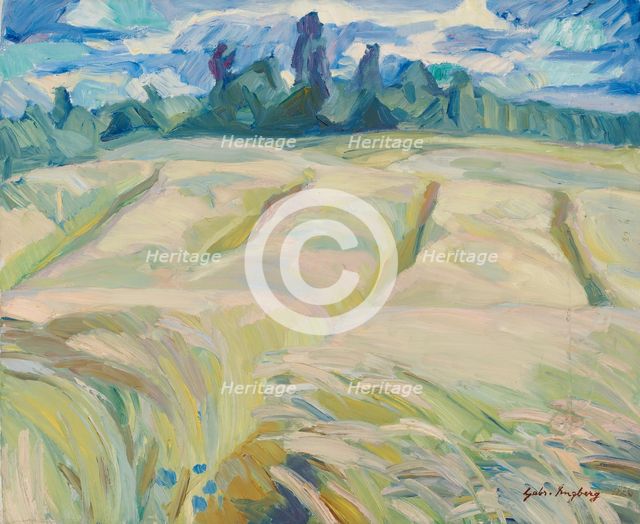 Field of Rye, 1926. Creator: Gabriel Engberg.