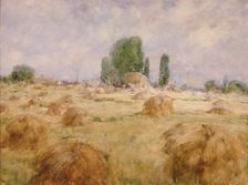 Field of Wheat Shock, n.d. Creator: William Henry Holmes