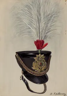 Field Officer's Hat, c. 1936. Creator: Aaron Fastovsky