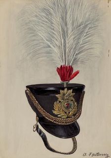 Field Officer's Hat, c. 1936. Creator: Aaron Fastovsky