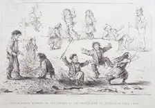 Field Lane Ragged School, London, 1853. Artist: Anon