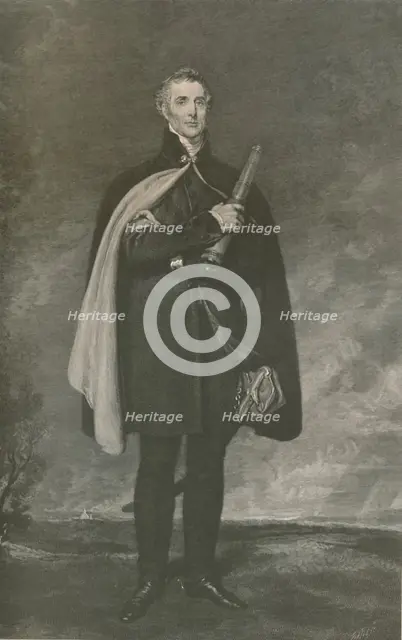 'Field-Marshal Arthur Wellesley, Duke of Wellington', c1810, (1896). Artist: R. G. Tietze.