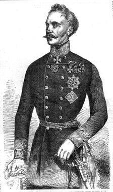 Field-Marshal Baron von Hess, Generalissimo of the Austrian Army of the East, 1854. Creator: Unknown