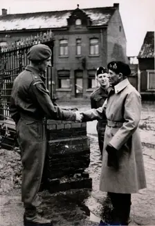Field Marshal Bernand Montgomery, British general, Zonhoven, Belgium, World War II, 1945. Creator: Unknown