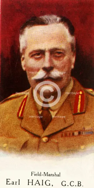 'Field Marshal Earl Haig, G.C.B.', 1927. Creator: Unknown.