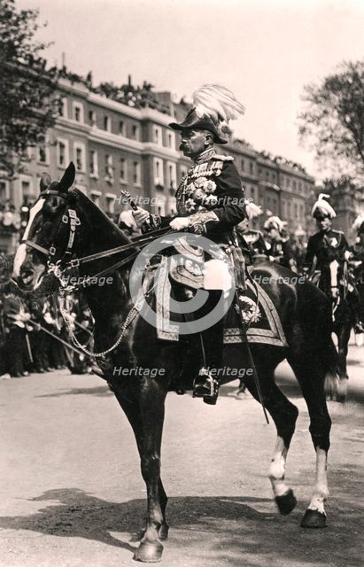 Field Marshal Earl Kitchener (1850-1916), early 20th century.Artist: Rotary Photo