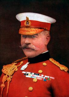 Field Marshal Earl Kitchener of Khartoum, Secretary for War, 1914-1916, (c1920). Artist: Russell & Sons