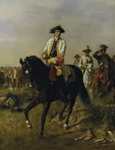 Field Marshal Gideon Ernst Freiherr von Loudon, 1877. Creator: Sigmund L'Allemand