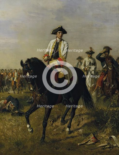 Field Marshal Gideon Ernst Freiherr von Loudon, 1877. Creator: Sigmund L'Allemand.