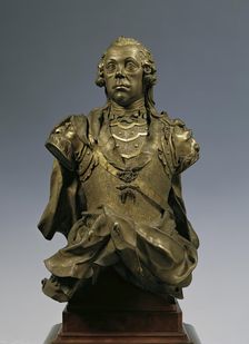 Field Marshal Josef Wenzel, Prince of Liechtenstein, 1757/1758. Creator: Balthasar Ferdinand Moll