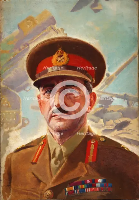 Field Marshal Lord Alan Brooke, 1st Viscount Alanbrooke, c1945. Creators: Central Office of Information, Unknown.