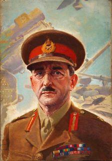 Field Marshal Lord Alan Brooke, 1st Viscount Alanbrooke, c1945. Creators: Central Office of Information, Unknown