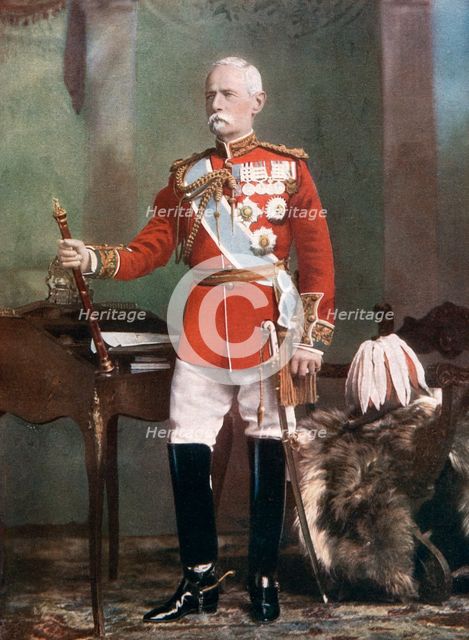 Field Marshal Lord Roberts, Commander in Chief of the forces in South Africa, 1902.Artist: Lafayette