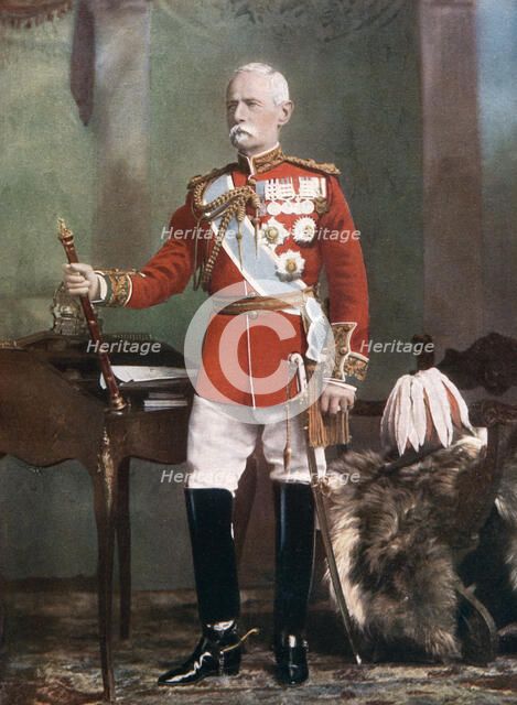 Field Marshal Lord Roberts, Commander in Chief of the forces in South Africa, 1902.Artist: Lafayette