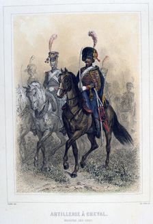 Field Marshal of the Horse Artillery 1859. Artist: Auguste Raffet