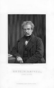 Field Marshal Sir Colin Campbell, 1st Baron Clyde, (1792-1863), Scottish soldier, 1893.Artist: Holl